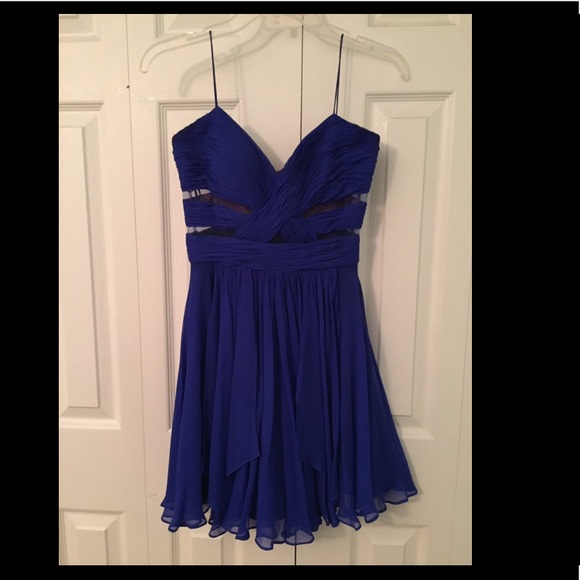 Cache Dresses & Skirts - Cache Royal Blue Mini Dress